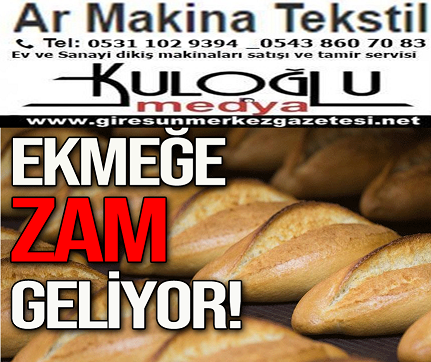 Ekmek Fiyatlarına Zam Bekleniyor