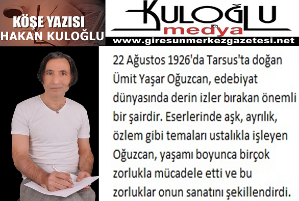  Ümit Yaşar Oğuzcan