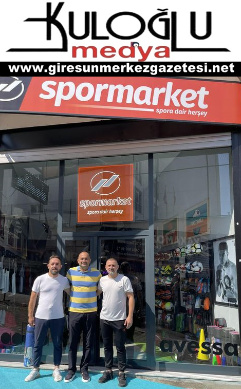 Spormarket Mağazasını Ziyaret Etti