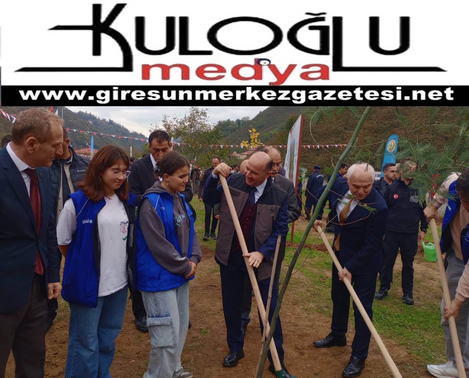 Giresun'da Ağaçlandırma Günü Coşkusu