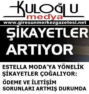 Estella Moda şikayetleri