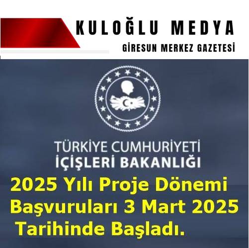 İçişleri Bakanlığı Proje Desteği