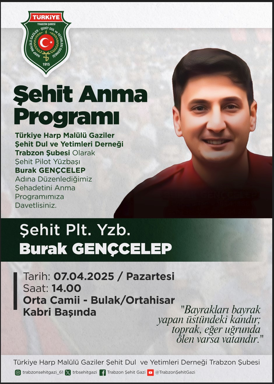Şehit Yüzbaşı Burak Gençcelep