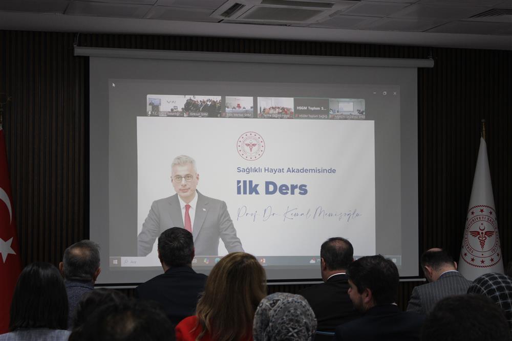Sağlıklı Hayat Akademisi projesi