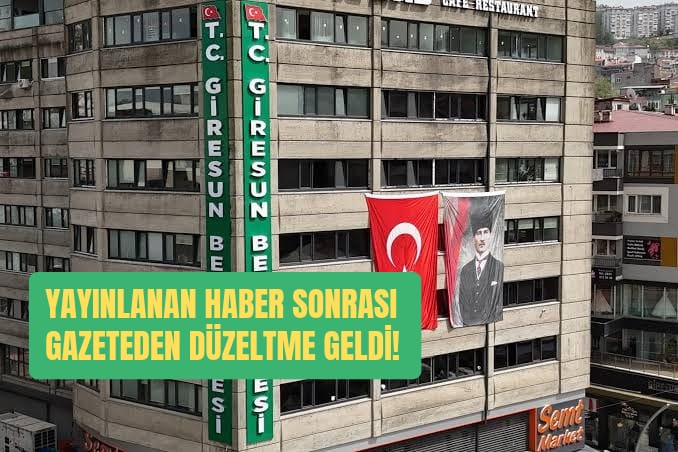 Kamuoyuna Saygı ile Duyuruldu