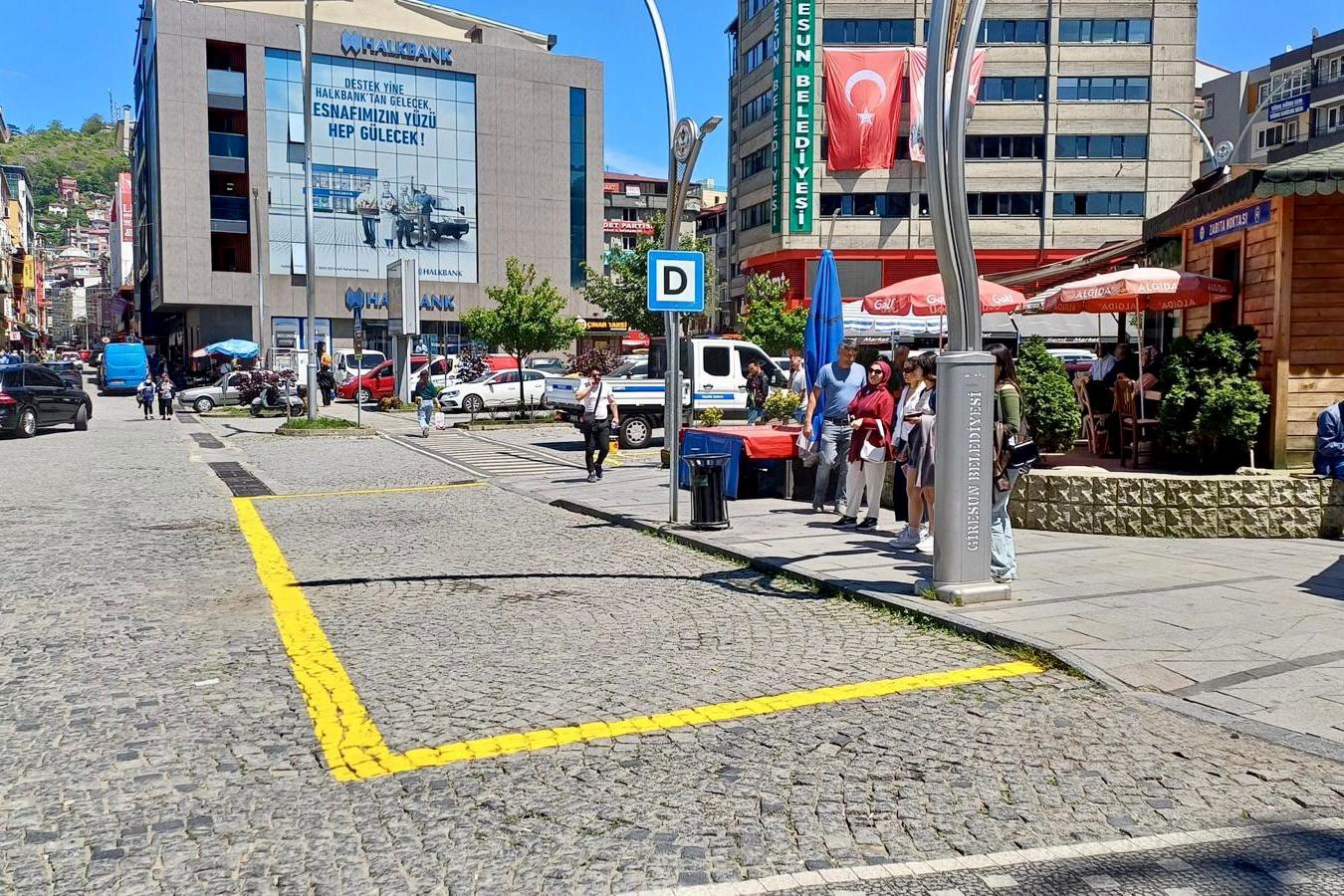 Giresun Belediyesi Durak Yerleri