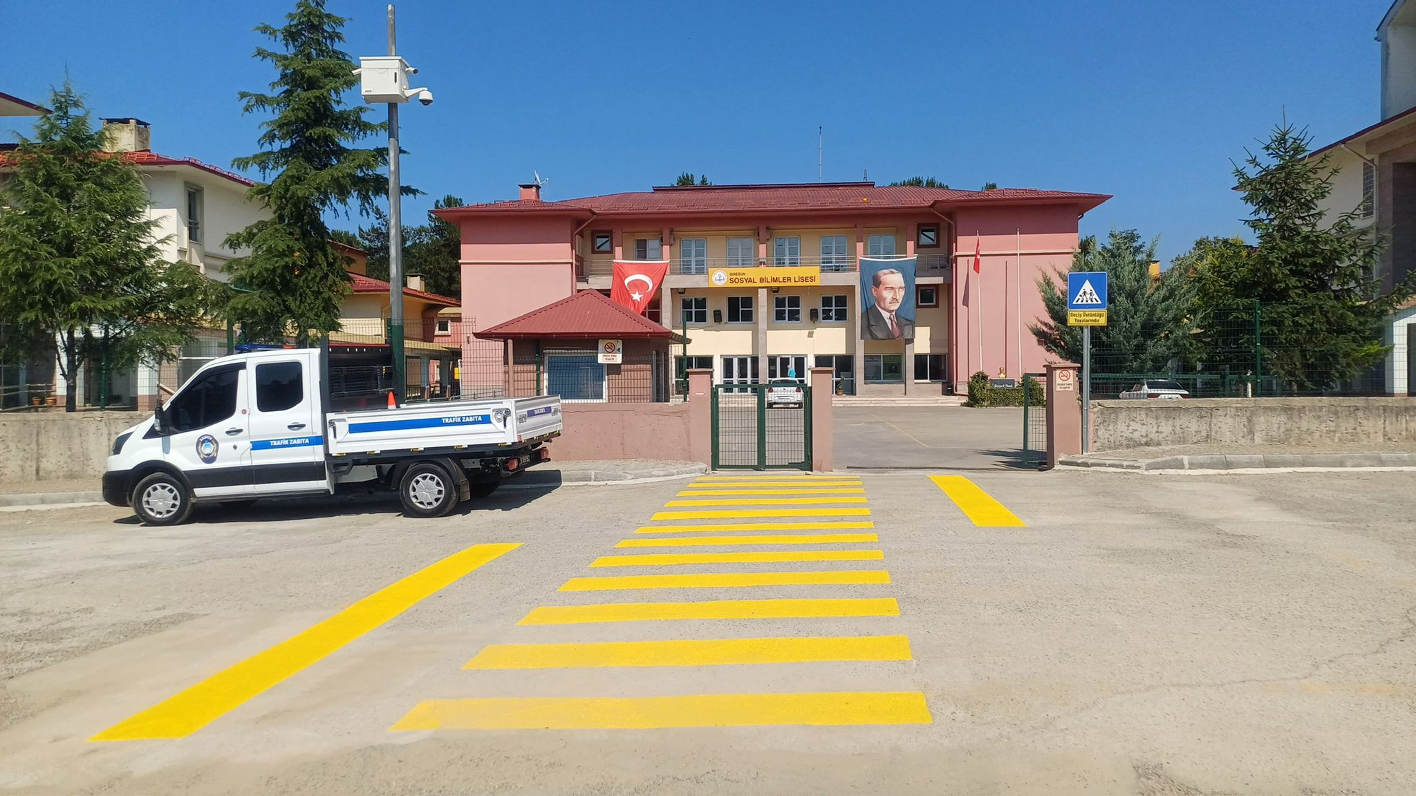 Giresun Belediyesi öğrencilerin güvenliği