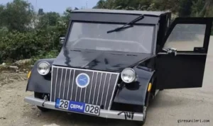 GİRESUN’U TEMSİL EDEN “ÇEPNİ” ELEKTRİKLİ ARACI DESTEK BEKLİYOR