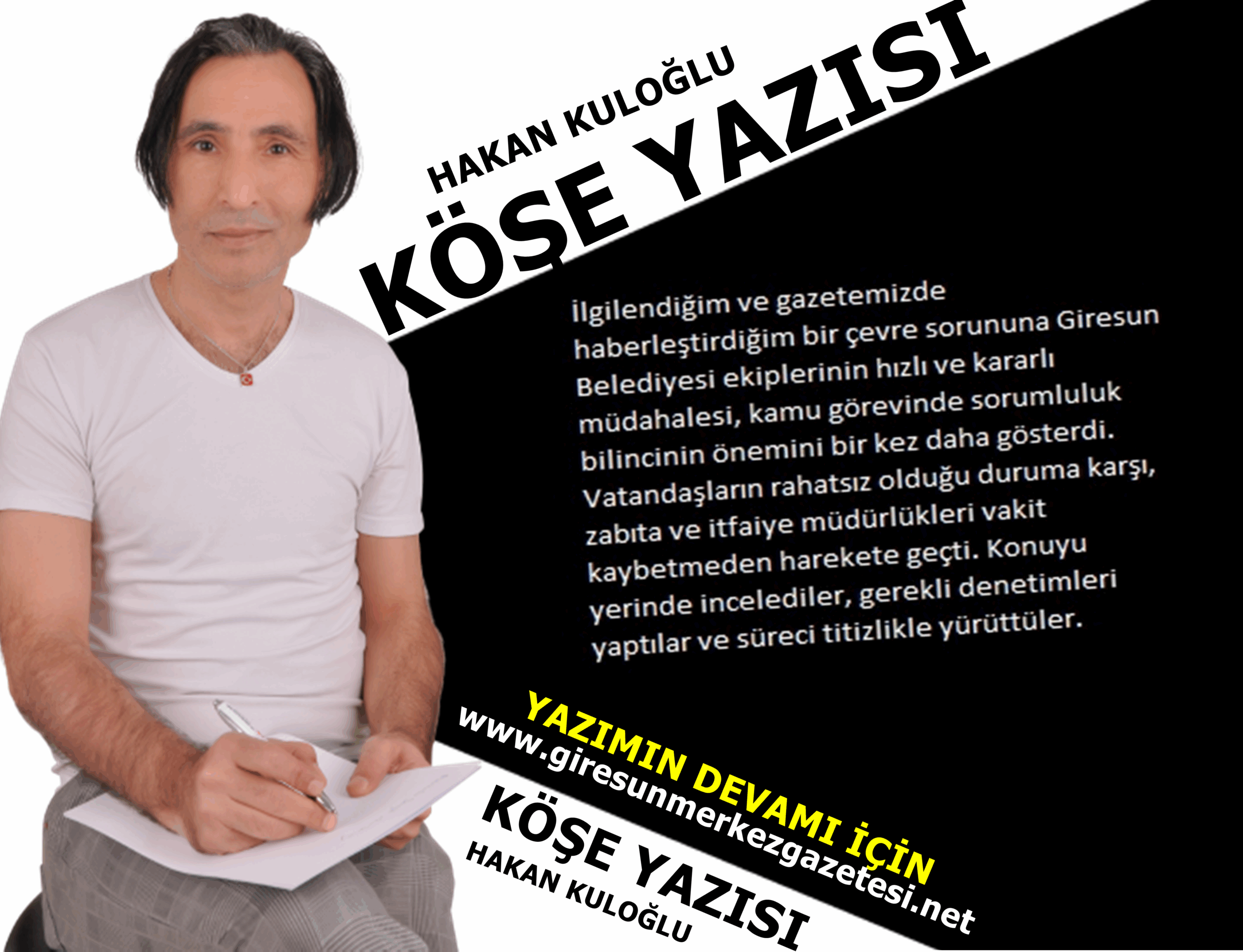İtfaiye Müdürü Musa Pekdemir