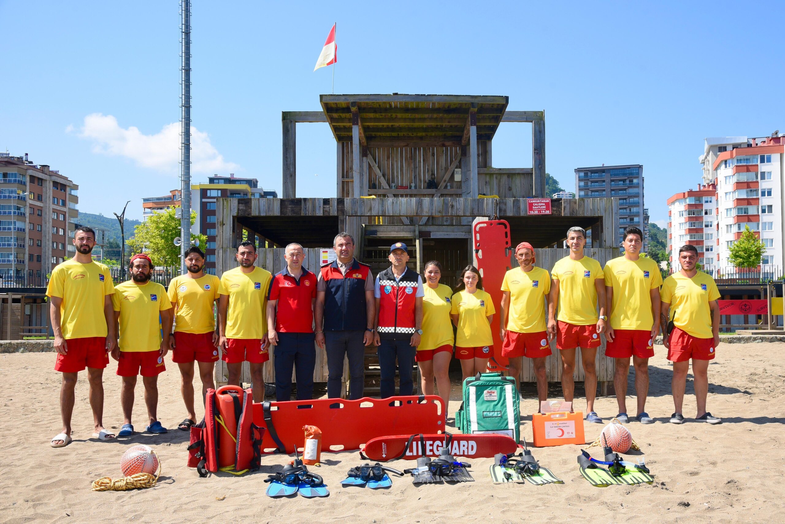 Giresun Belediyesi  deniz sezonu