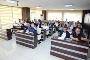 Giresun Belediye meclis toplantısı