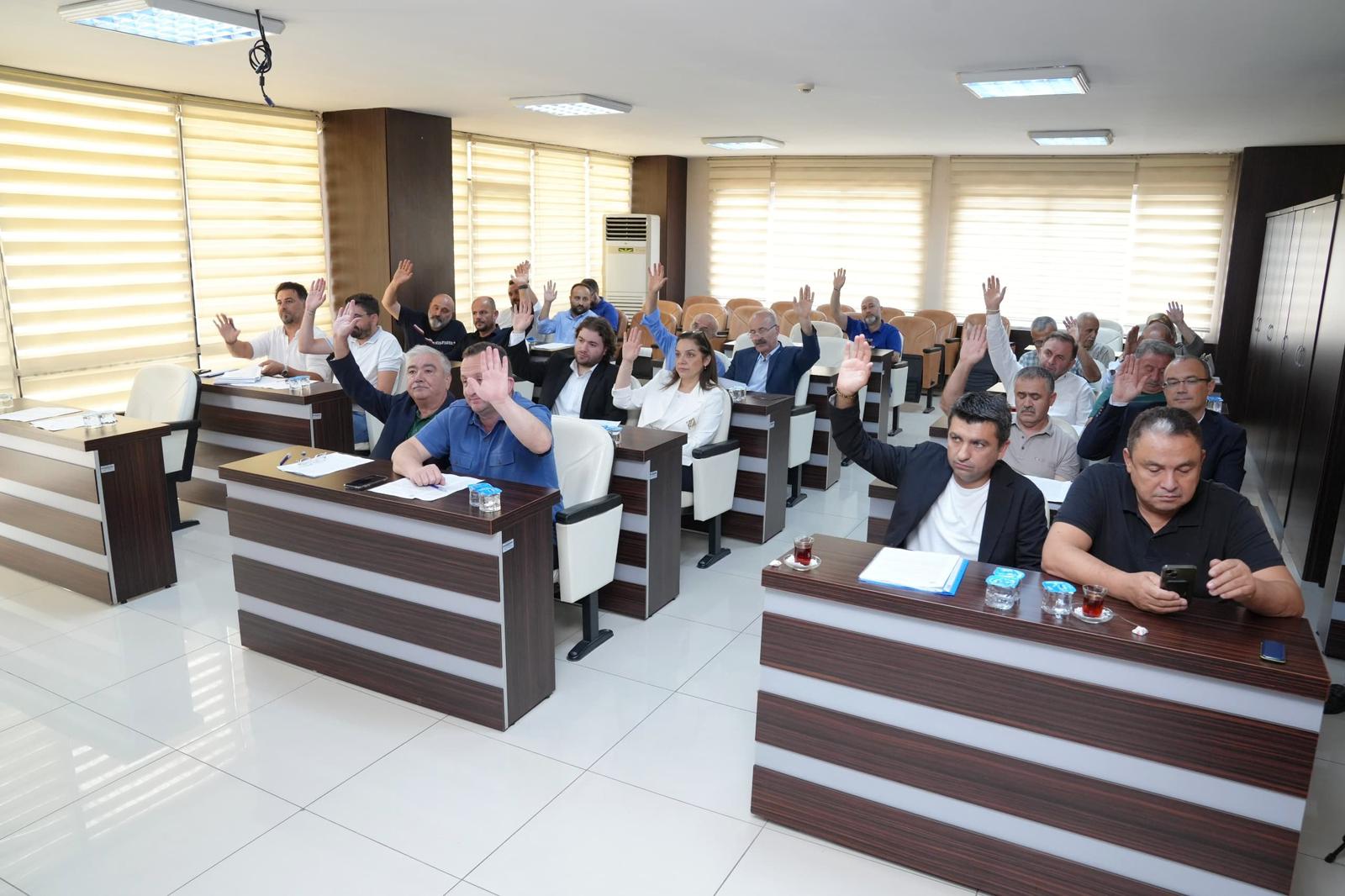 Giresun Belediye meclis toplantısı