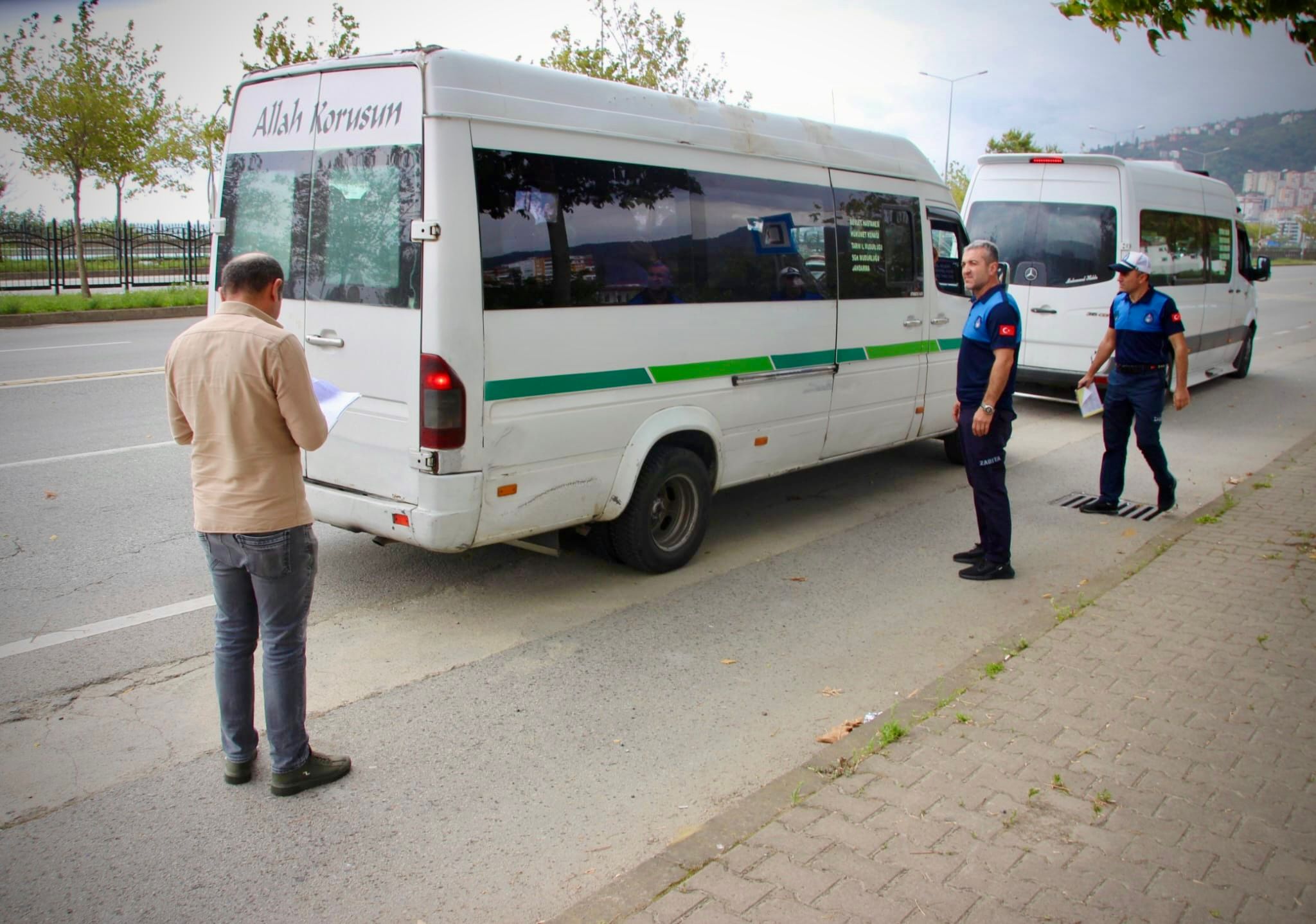 Giresun Zabıta  cam filmi
