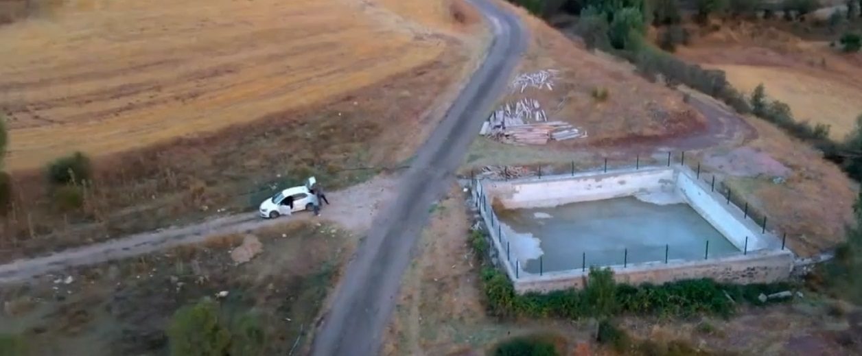 Şahinler Köyü’ndeki su havuzu