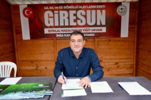 GİRESUN’DA İSTİKLAL MADALYASI VE ‘YİĞİT’ UNVANI İÇİN İMZA KAMPANYASI BÜYÜYOR