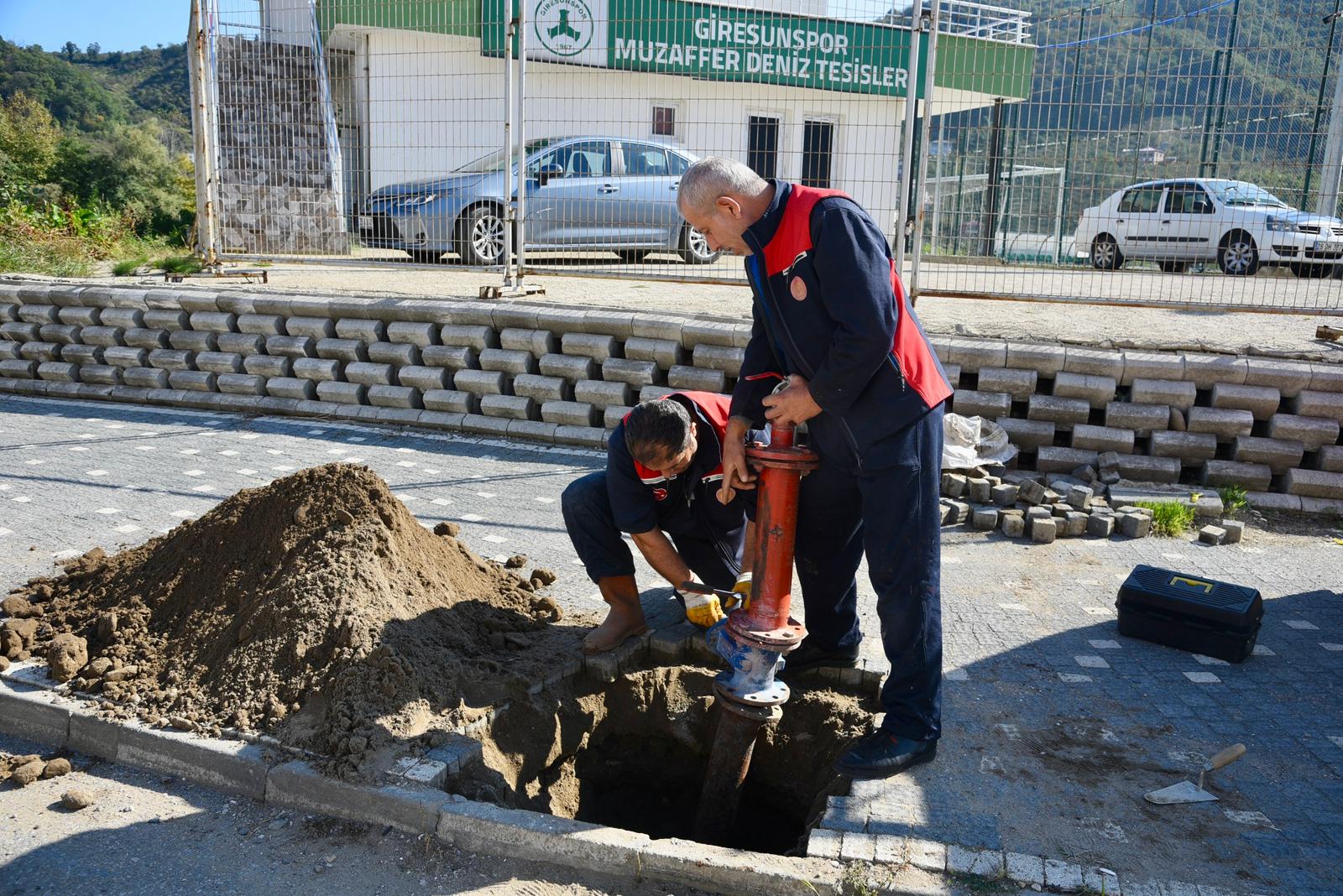 Giresun Belediyesi şehir genelinde