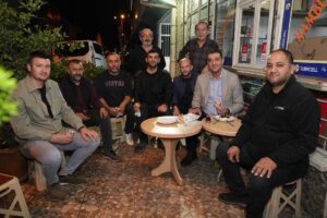 Başkan Köse çay sohbetlerinde