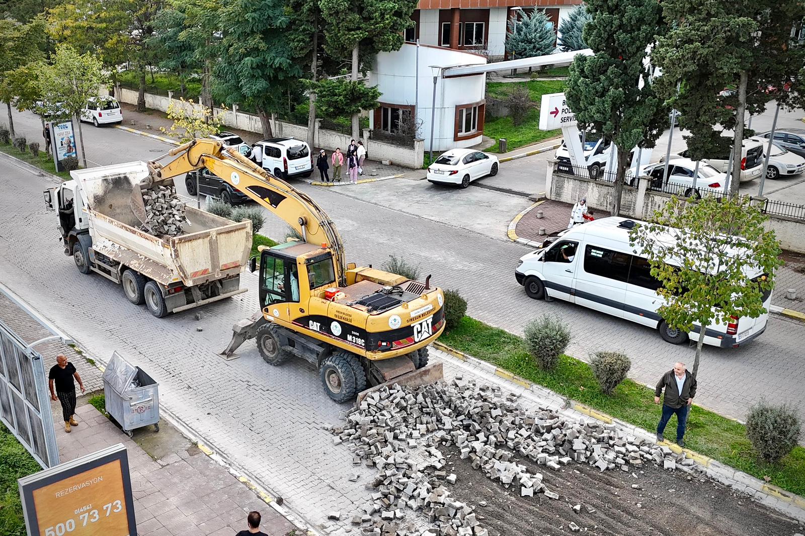 Fuat Köse Giresun’u şantiye
