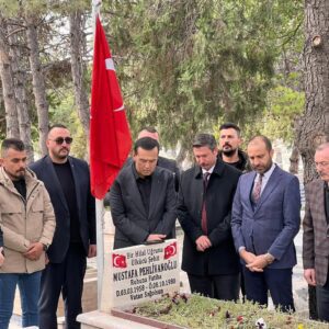 MHP MİLLETVEKİLİ ERTUĞRUL GAZİ KONAL’DAN ÜLKÜCÜ ŞEHİT MUSTAFA PEHLİVANOĞLU’NA VEFA