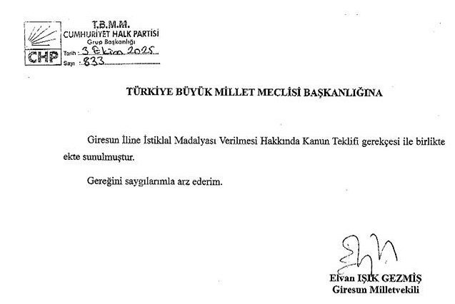 Elvan Işık  İstiklal Madalyası