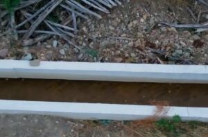 ALUCRA DEREÇİFTLİK KÖYÜ SULAMA KANALI HİZMETE GİRDİ