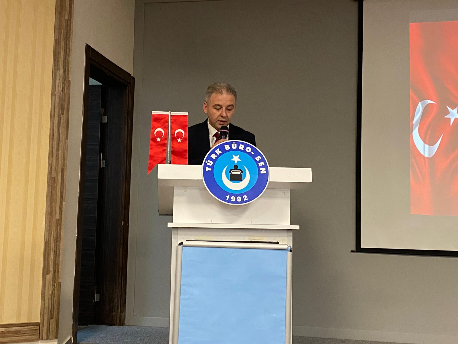 Şube Başkanı Mehmet Salman