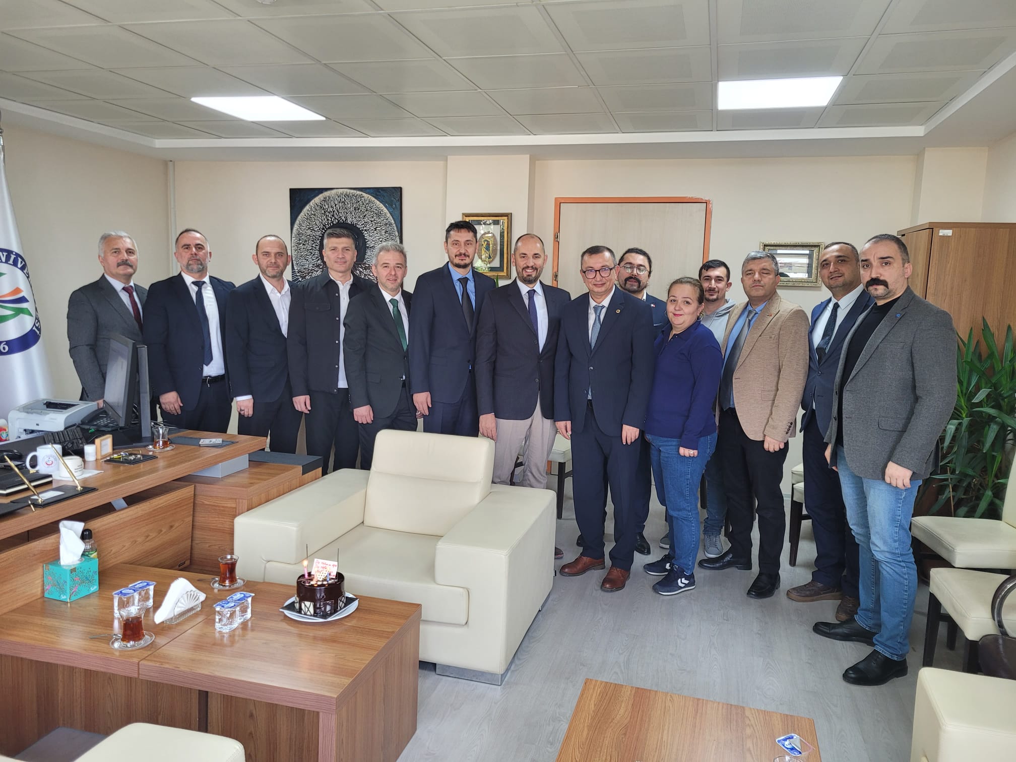 Dekan Çağrı Ural’ı ziyaret