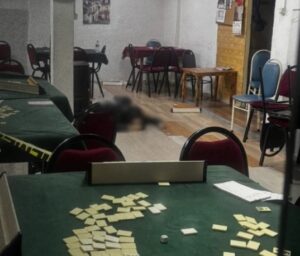 Giresun’un Keşap ilçesinde  kahvehanede