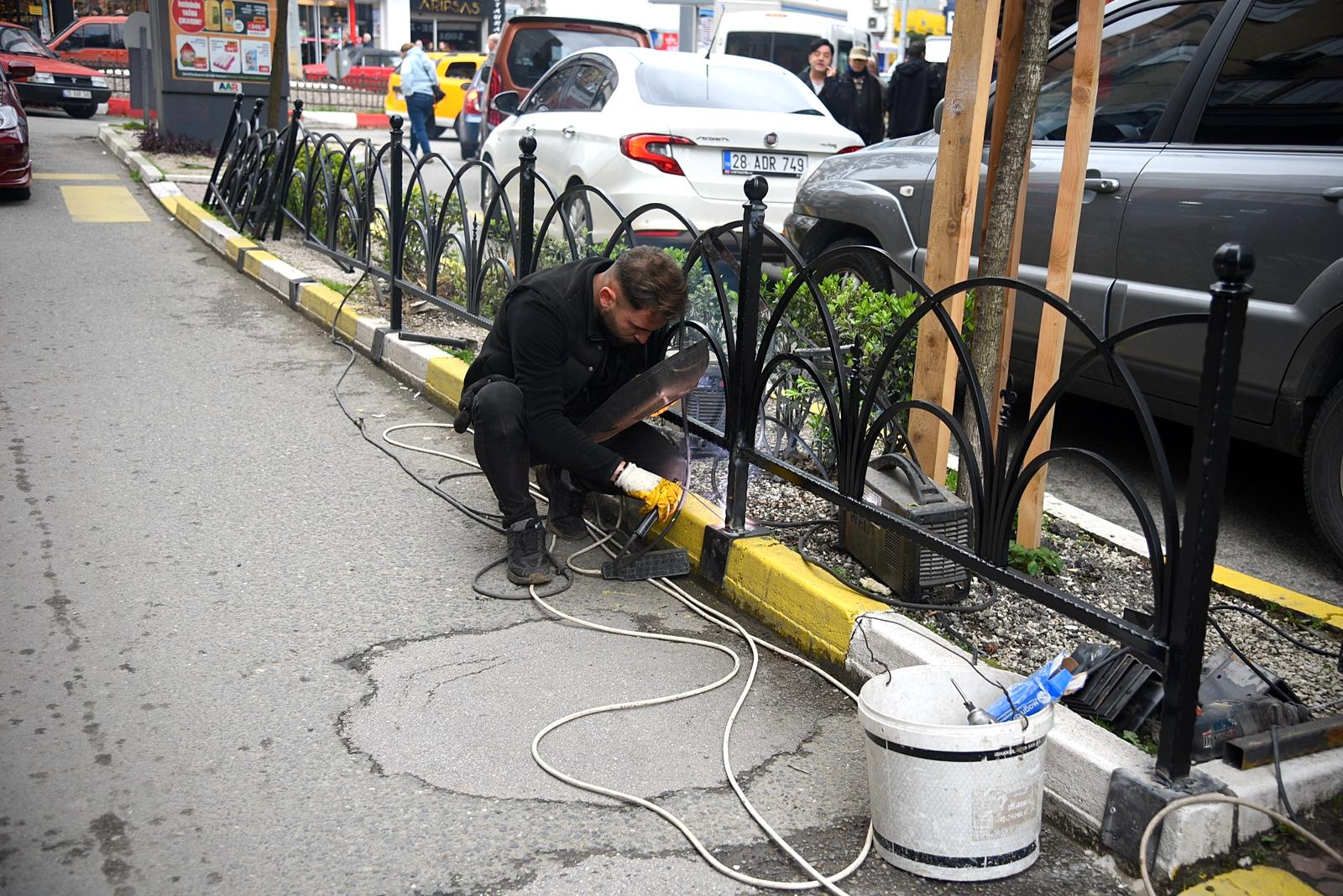 Giresun Belediyesi’ne bağlı  ekipler
