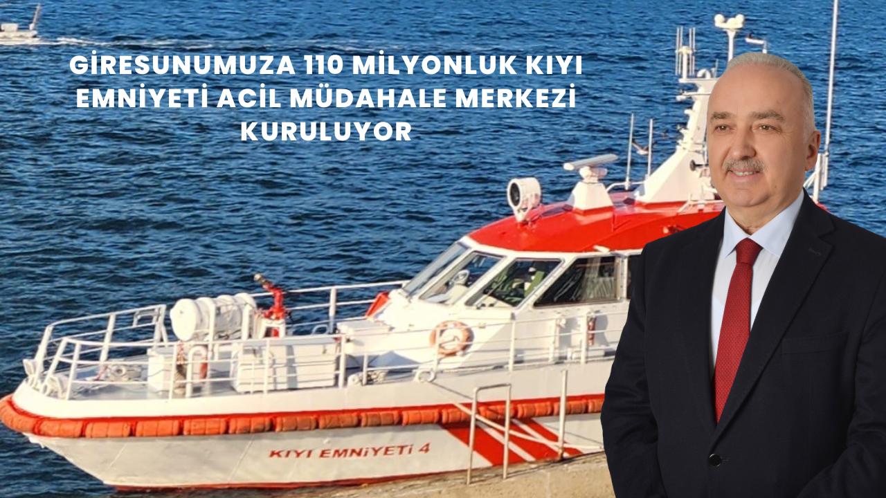 Giresun’a Acil Müdahale Merkezi