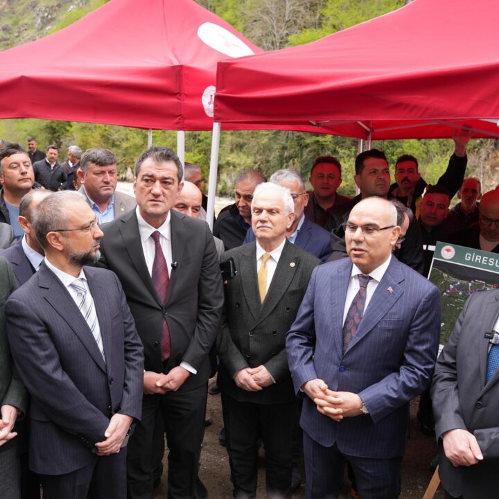 GİRESUN’UN İÇME SUYU GELECEĞİ İÇİN İLK ADIM ATILDI