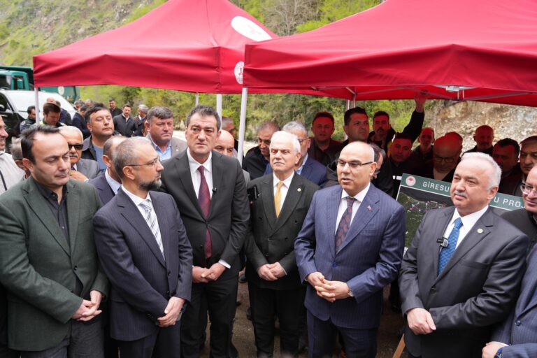 GİRESUN’UN İÇME SUYU GELECEĞİ İÇİN İLK ADIM ATILDI