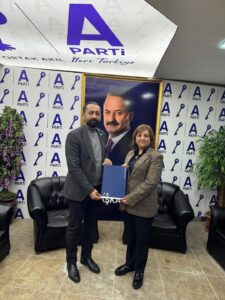 ANAHTAR PARTİ GİRESUN İL BAŞKANLIĞI’NDA YENİ GÖREVLENDİRMELER