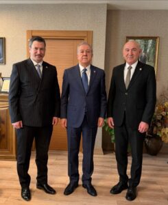 DUROĞLU BELEDİYE BAŞKANI HALİL ÇETİN ANKARA’DA TEMASLARDA BULUNDU