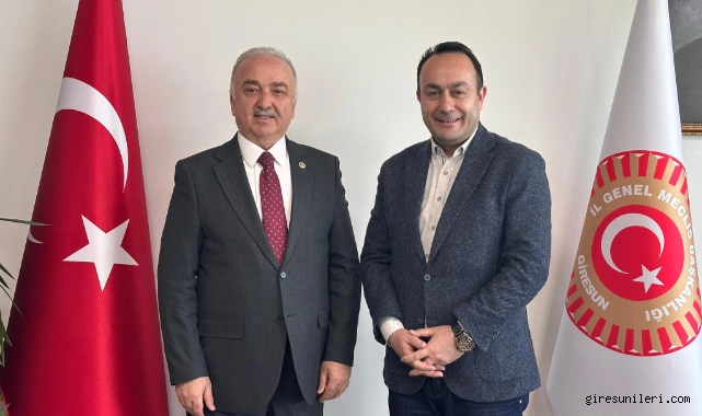 GİRESUN’DA İSTİŞARE BULUŞMASI: TEMÜR, ŞAHİN’İ ZİYARET ETTİ