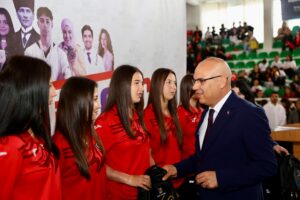 GİRESUN’DA 19 MAYIS ATATÜRK’Ü ANMA, GENÇLİK VE SPOR BAYRAMI COŞKUYLA KUTLANDI