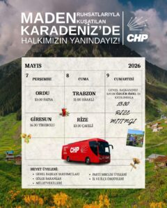 CHP HEYETİ MADEN RUHSATLARIYLA KUŞATILAN KARADENİZ İÇİN SAHAYA İNİYOR