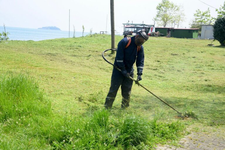 GİRESUN BELEDİYESİ YEŞİL ALANLARDA BAKIM VE DÜZENLEMEYİ SÜRDÜRÜYOR