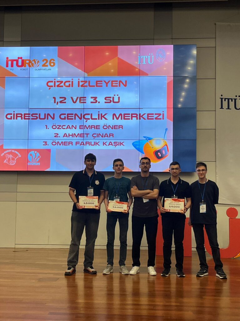 GİRESUNLU GENÇLERDEN ROBOTİKTE TÜRKİYE ŞAMPİYONLUĞU