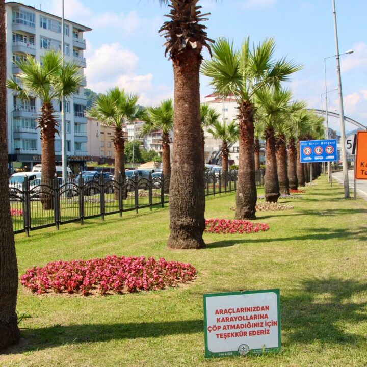 GİRESUN BELEDİYESİ’NDEN KENTE ESTETİK DOKUNUŞ
