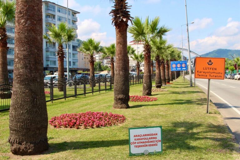 GİRESUN BELEDİYESİ’NDEN KENTE ESTETİK DOKUNUŞ