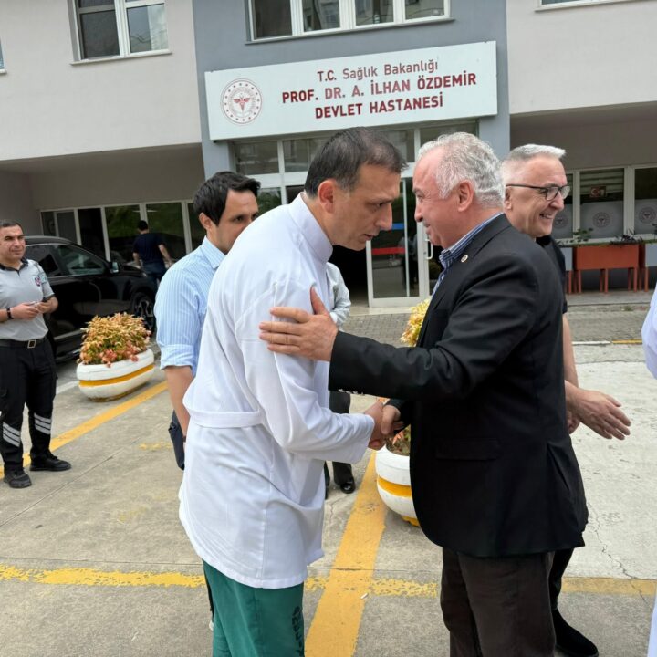 ALİ TEMÜR: SAĞLIKTA YAPILAN HER ÇALIŞMANIN TAKİPÇİSİYİZ