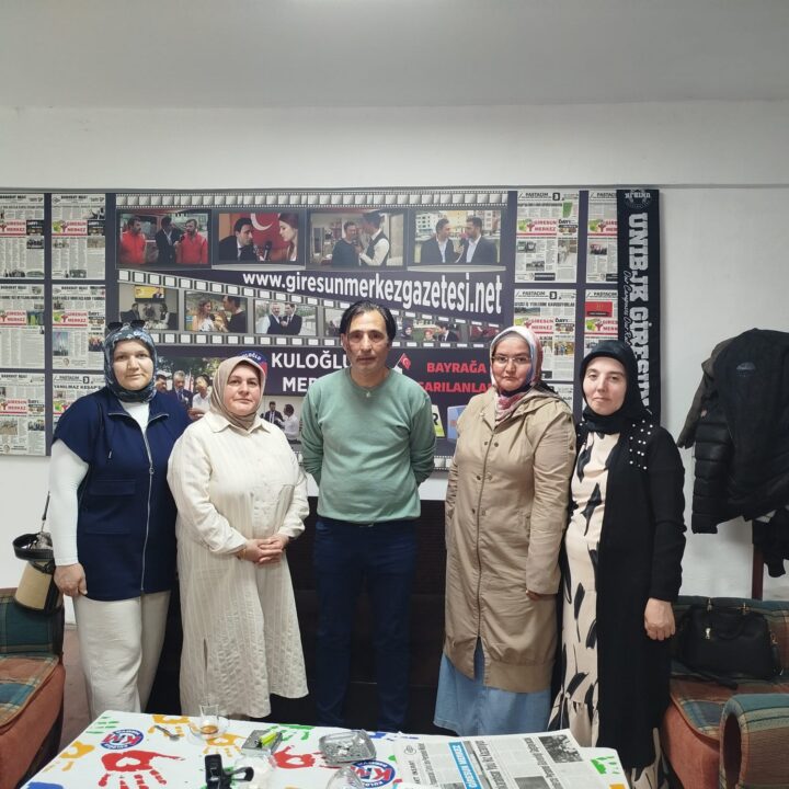 YENİDEN REFAH PARTİSİ KADIN KOLLARI’NDAN KULOĞLU MEDYA’YA ZİYARET
