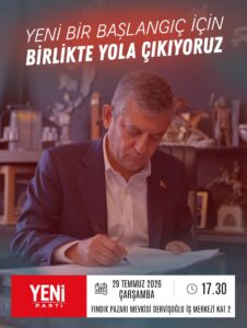 CHP’NİN BASIN GRUBU KAPATILDI, YENİ PARTİ’NİN GRUBU AKTİF OLDU