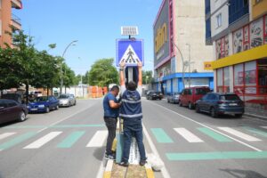 ZABITA EKİPLERİNDEN YAYA GÜVENLİĞİNE ÖNCELİK