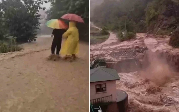 GİRESUN’DA ŞİDDETLİ YAĞIŞ HAYATI FELÇ ETTİ! TAŞKINLAR SU BASKINLARINA YOL AÇTI