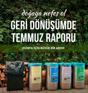 Giresun’da Temmuz Ayında 8 Tonu Aşkın Atık Geri Dönüşüme Kazandırıldı
