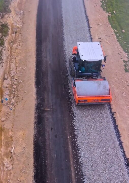 GÜCE AĞAÇBAŞI YAYLASI’NDA 8 KİLOMETRELİK YOL ÇALIŞMASI TAMAMLANDI
