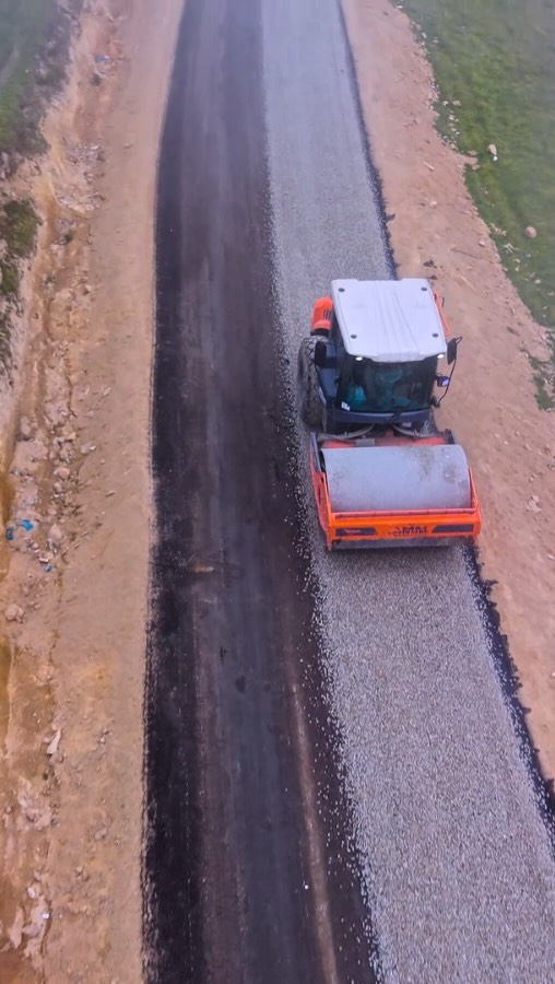 GÜCE AĞAÇBAŞI YAYLASI’NDA 8 KİLOMETRELİK YOL ÇALIŞMASI TAMAMLANDI