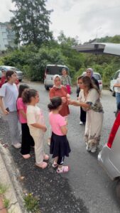 MHP GİRESUN KAÇEP’TEN KUR’AN KURSU ÖĞRENCİLERİNE DONDURMA İKRAMI
